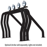 Thumbnail for Go Rhino 88-98 Chevy/GMC C /K Series RHINO! Bed Bar Complete Kit w/Main Bar + Kickers