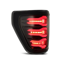 Thumbnail for AlphaRex 21-22 Ford F-150 LUXX LED Tailights Black/Red