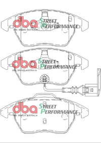 Thumbnail for DBA 06-13 Volkswagen GTI (MkV/MkVI) SP Performance Front Brake Pads