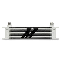 Thumbnail for Mishimoto Universal 10 Row Oil Cooler - White