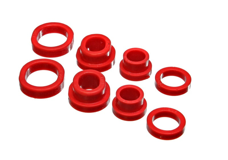 Energy Suspension 95-03 Nissan Maxima Red Motor Subframe Bushing Set - front lower (Must reuse all m