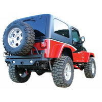Thumbnail for Rampage 1987-1995 Jeep Wrangler(YJ) Recovery Bumper Rear - Black