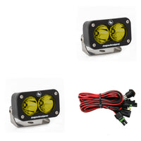 Thumbnail for Baja Designs S2 Sport Spot Pattern LED Work Light - Amber