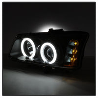 Thumbnail for Spyder Chevy Silverado 1500 03-06 Projector HeadlightsCCFLHalo LED Blk High H1 PRO-YD-CS03-CCFL-BK
