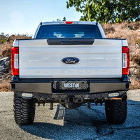 Thumbnail for Westin 17-21 Ford F-250/350 HDX Bandit Rear Bumper - Black