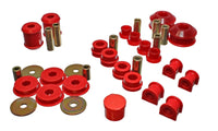 Thumbnail for Energy Suspension 03-05 Mitsubishi Lancer EVO 8 Red Hyper-flex Master Bushing Set