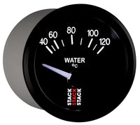 Thumbnail for Autometer 52mm Stack Instruments 40-120 Degree C Electric Water Temperature Gauge - Black