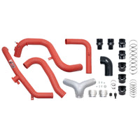 Thumbnail for Injen 21-23 Ford Bronco 2.7L V6 (TT) EcoBoost SES Intercooler Pipes - Wrinkle Red