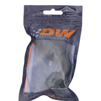 Thumbnail for DeatschWerks 10AN Female Swivel 90-Degree Hose End CPE - Anodized Matte Black