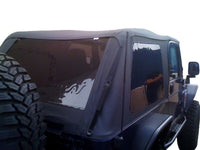 Thumbnail for Rampage 1997-2006 Jeep Wrangler(TJ) Excludes LJ Unlimited Frameless Soft Top Kit - Black Diamond