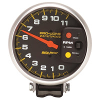 Thumbnail for Autometer Pro-Comp 5in 0-11000 RPM Pedestal w/Peak Memory Tachometer