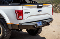 Thumbnail for Addictive Desert Designs 15-18 Ford F-150 HoneyBadger Rear Bumper w/ Backup Sensor Cutouts