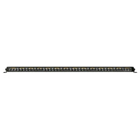 Thumbnail for Go Rhino Xplor Blackout Combo Series Sgl Row LED Light Bar w/Amber (Side/Track Mount) 39.5in. - Blk