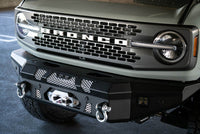 Thumbnail for DV8 Offroad 2021+ Ford Bronco Front Bumper Winch Capable w/ Optional Bull Bar/Aux Light Opening