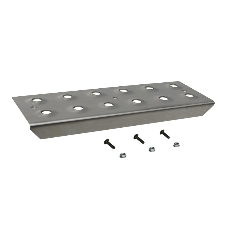 Westin Replacement HDX Stainless Drop Step Plate Kit 6in. w/Screws (Set of 2) - SS