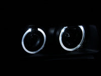 Thumbnail for ANZO 1992-1998 BMW 3 Series E36 Projector Headlights w/ Halo Black (CCFL) G2