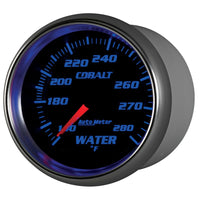 Thumbnail for Autometer Cobalt 66.7mm 140-280 degree F. Water Temprature  Gauge