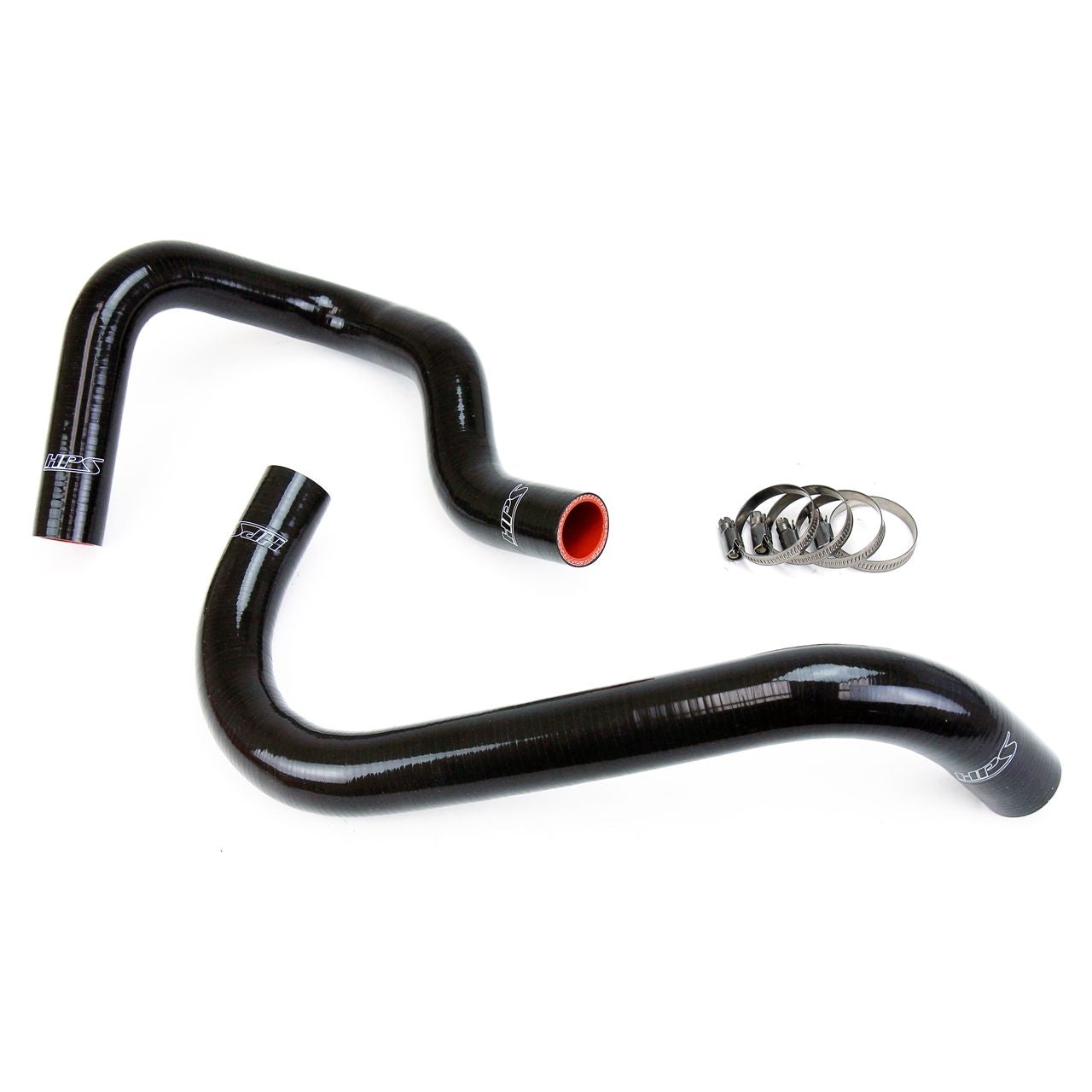HPS Reinforced Black Silicone Radiator Hose Kit Coolant for Toyota 95-04 Tacoma 2.4L 4Cyl