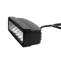 Thumbnail for Go Rhino Xplor Blackout Series Sixline LED Spot Light Kit (Surface/Threaded Stud Mount) - Blk (Pair)