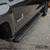 Thumbnail for Westin Grate Steps Running Boards 86 in - Textured Black