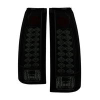Thumbnail for Spyder Chevy C/K Series 1500 88-98/GMC Sierra 88-98 LED Tail Lights Blk Smke ALT-YD-CCK88-LED-BSM