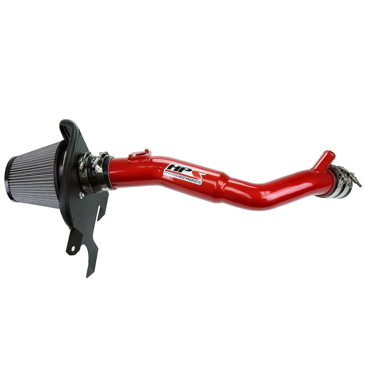 HPS Shortram Air Intake 2016-2017 Lexus IS200t 2.0L Turbo, Includes Heat Shield, Red