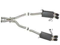 Thumbnail for aFe MACH Force-Xp 2-1/2in 304 SS Cat-Back Exhaust w/ Black Tips 05-08 BMW Z4 M Coupe (E86) L6 3.2L