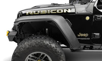 Thumbnail for Bushwacker 18-21 Jeep Wrangler JL (2-Door & 4-Door) Flat Style Flares 4pc - Black