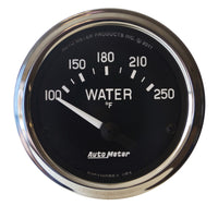 Thumbnail for Autometer Cobra 2 1/16in 100-250 Def F Electric Water Temp Gauge