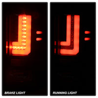 Thumbnail for Spyder GMC Sierra 14-16 LED Tail Lights Black Smoke ALT-YD-GS14-LBLED-BSM