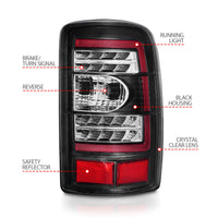 Thumbnail for ANZO 2000-2006 Chevrolet Tahoe LED Tail Lights w/ Clear Lens Black Housing