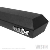 Thumbnail for Westin 2019 Chevrolet Silverado/Sierra 1500 Crew Cab Drop Nerf Step Bars - Textured Black