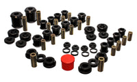 Thumbnail for Energy Suspension 95-99 Mitsubishi Eclipse FWD/AWD Black Hyper-flex Master Bushing Set