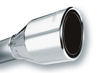 Thumbnail for Borla 2.5in Inlet 4.5in Round Rolled Angle Cut Phantom X 7.75in Long Embossed Universal Exhaust Tips