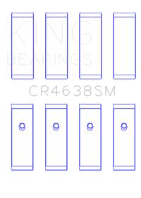 Thumbnail for King Nissan MR18DE / MR20DE (Size STD) Rod Bearing Set