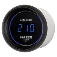 Thumbnail for Autometer Cobalt Digital 52.4mm Black 0-300 deg F Water Temperature Gauge