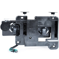 Thumbnail for ANZO 1988-1998 Chevrolet C1500 Crystal Headlights Black w/ Low - Brow