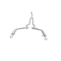Thumbnail for MagnaFlow Cat-Back 15-16 Ford Mustang 2.3L L4 Competition SS 3in Dual Split Rear 4.5in Black Tips