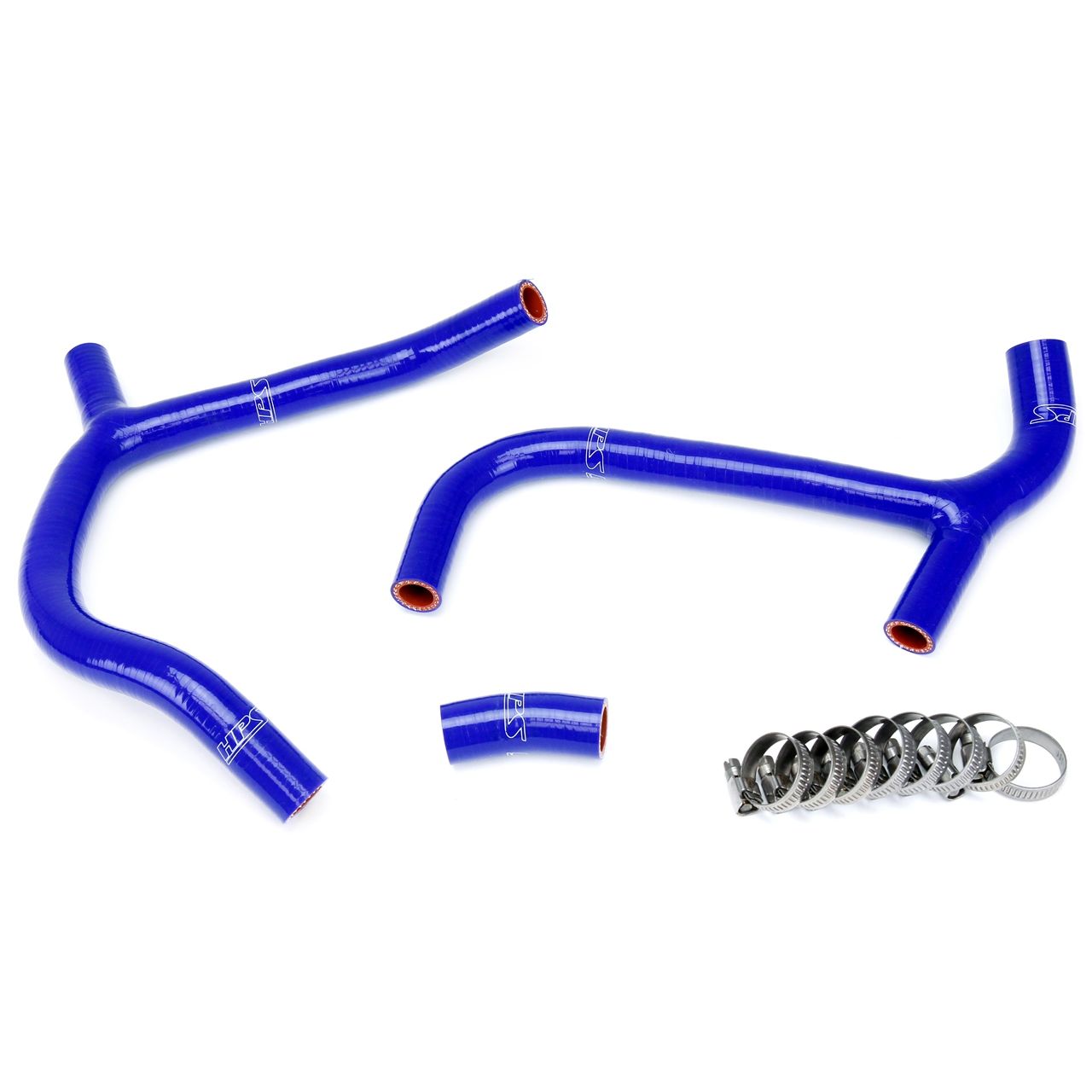 HPS Blue Reinforced Silicone Radiator Hose Kit Coolant for Honda 09-12 CRF450R
