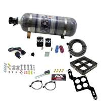 Thumbnail for Nitrous Express Dominator Single Entry Crossbar RNC Nitrous Kit (250-750HP) w/Composite Bottle