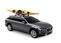 Thumbnail for Thule Compass 4-in-1 Water Sport Roof Top Carrier (w/Integrated StrapCatch) - Black