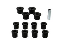Thumbnail for Whiteline 84-89 Toyota 4Runner/Pickup Rear Leaf Spring Shackle Bushing Kit