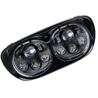 Thumbnail for Oracle Harley Road Glide Replacement LED Headlight - Black SEE WARRANTY