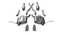 Thumbnail for Corsa 2011-2021 Jeep Grand Cherokee Polished 2.5in Dual Rear Exit Cat-Back Exhaust