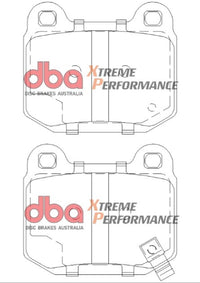 Thumbnail for DBA 03-06 EVO / 04-09 STi / 03-07 350Z Track Edition/G35 w/ Brembo XP650 Rear Brake Pads