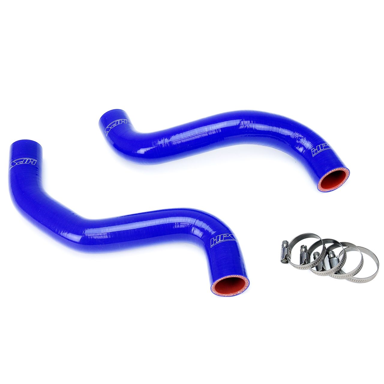 HPS Blue Reinforced Silicone Radiator Hose Kit Coolant for Toyota 96-99 4Runner V6 3.4L Auto Trans