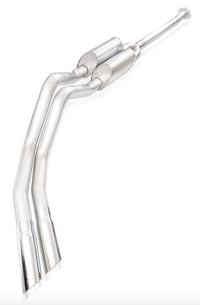 Thumbnail for Stainless Works 15-19 Ford F150 5.0L Redline Aftermark Connection Dual 3.5in Side Exit Polished Tips