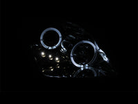 Thumbnail for ANZO 1997-2001 Honda Prelude Projector Headlights w/ Halo Chrome w/ LED