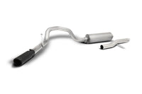Thumbnail for Gibson 20-21 GMC Sierra 2500HD/3500HD 6.6L Cat-Back Single Exhaust System Stainless - Black Elite
