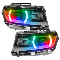 Thumbnail for Oracle 14-15 Chevrolet Camaro RS Headlight DRL Upgrade Kit - ColorSHIFT SEE WARRANTY